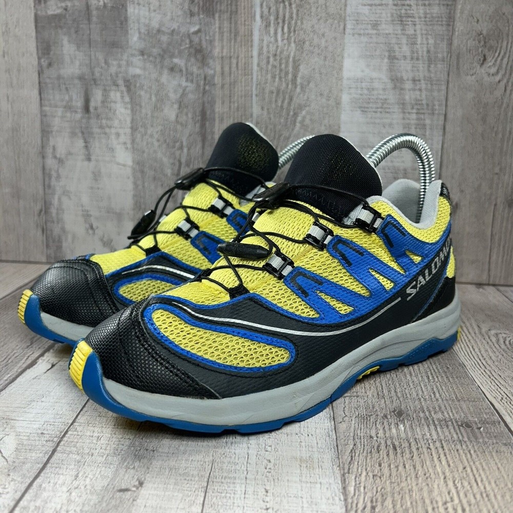 Salomon XA Pro Trail Hiking Running Shoes Blue Yellow Size M5 I W6.5 159817